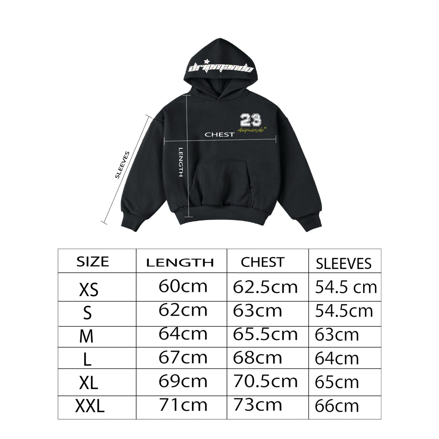 Navy-state Hoodie