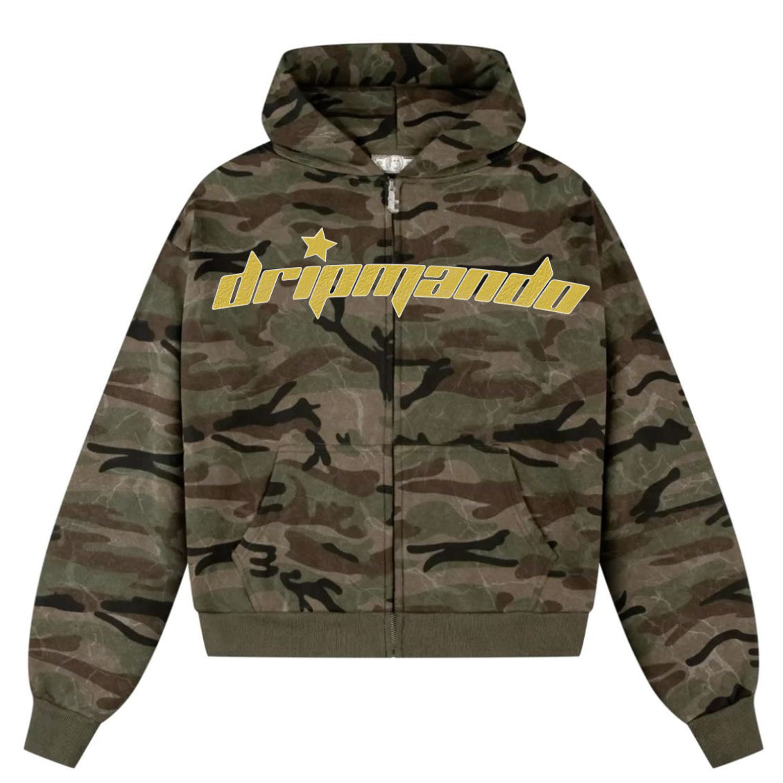 CAMOUFLAGE ZIPPAS