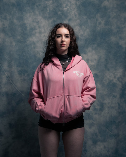 ROSE-QUATZ ZIP-UP
