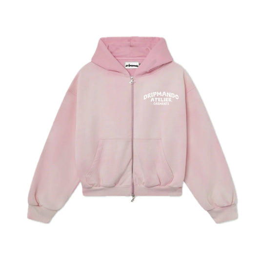 ROSE-QUATZ ZIP-UP